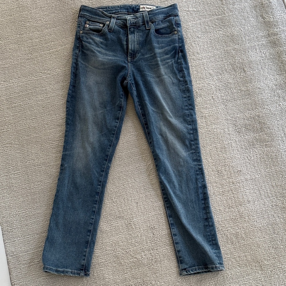 AG Mari Crop - high rise slim straight